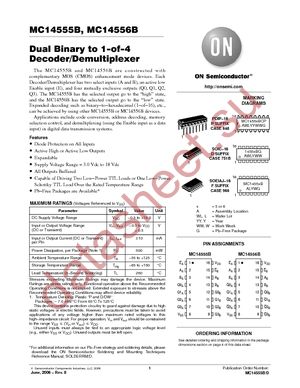 MC14555BDR2G datasheet  